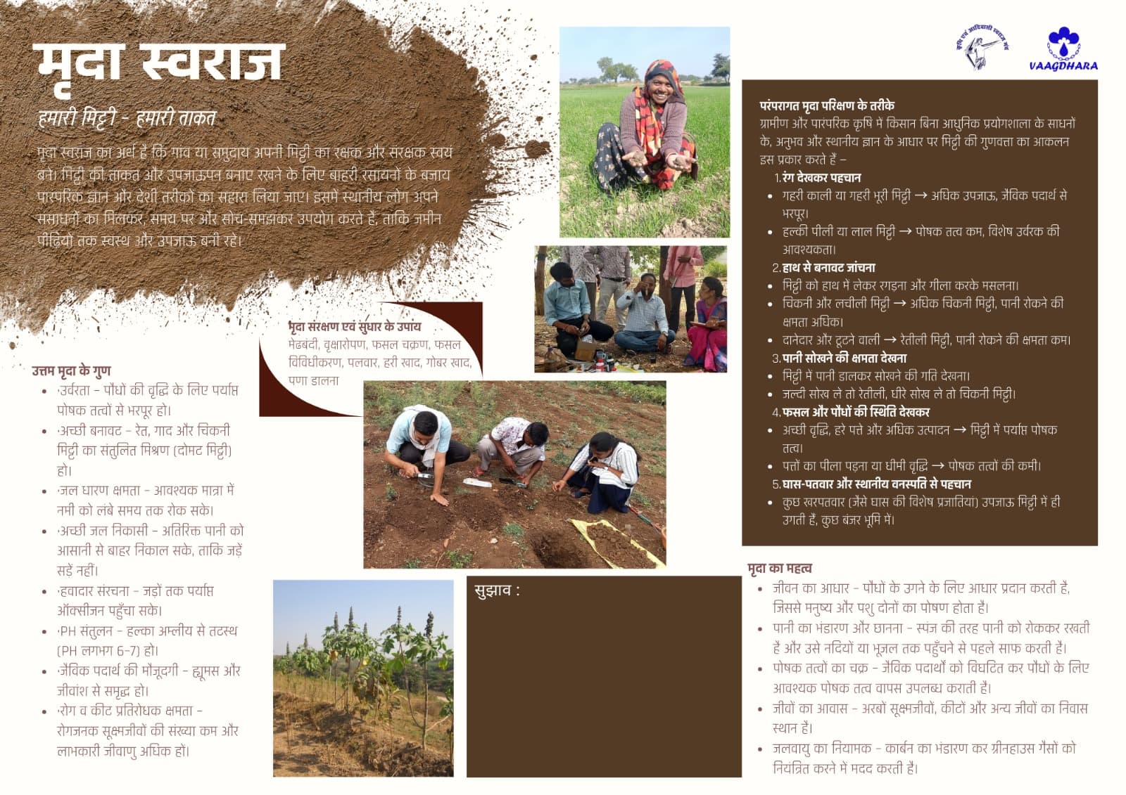 मृदा स्वराज: हमारी मिट्टी - हमारी ताकत