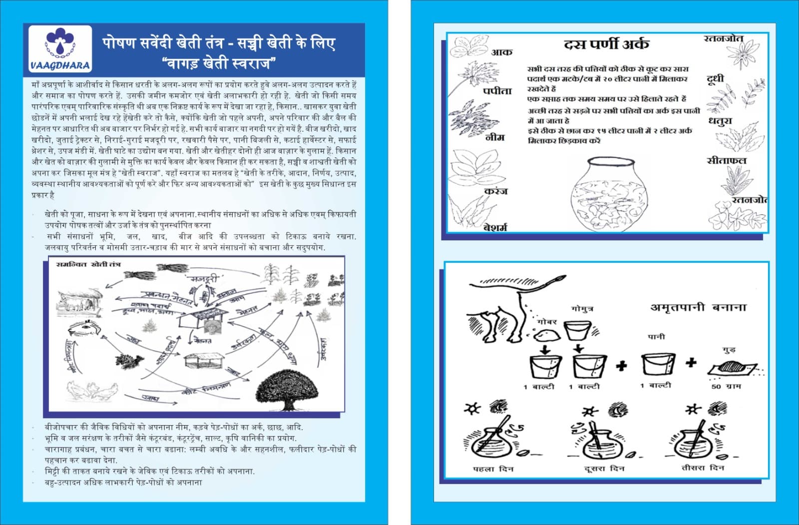 पोषण संवेदी खेती तंत्र - सच्ची खेती के लिए 'वागड़ खेती स्वराज'