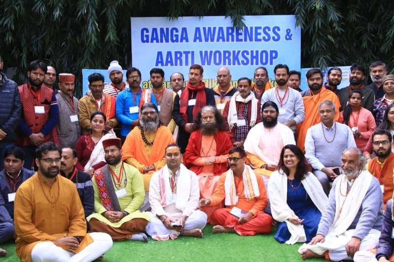 Ganga Awareness & Aarti Workshop at Parmarth Niketan