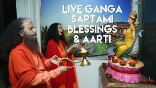Ganga Saptami Celebrated on the Rejuvenated Banks of Maa Ganga