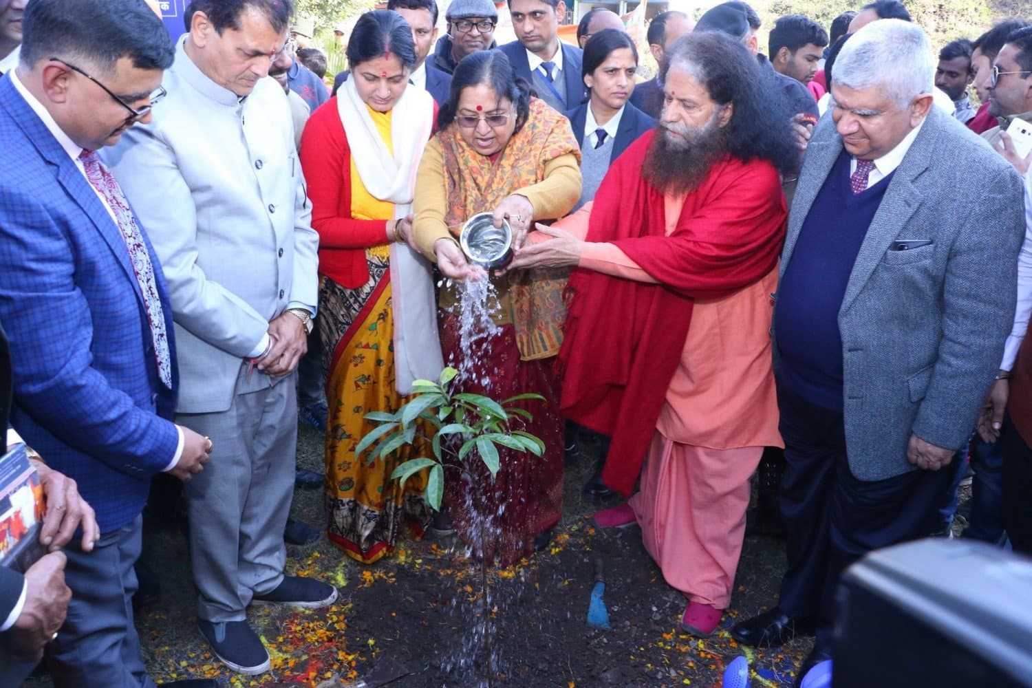 Basant Panchami: Greening Drive Of First One Lakh Trees Inaugurated