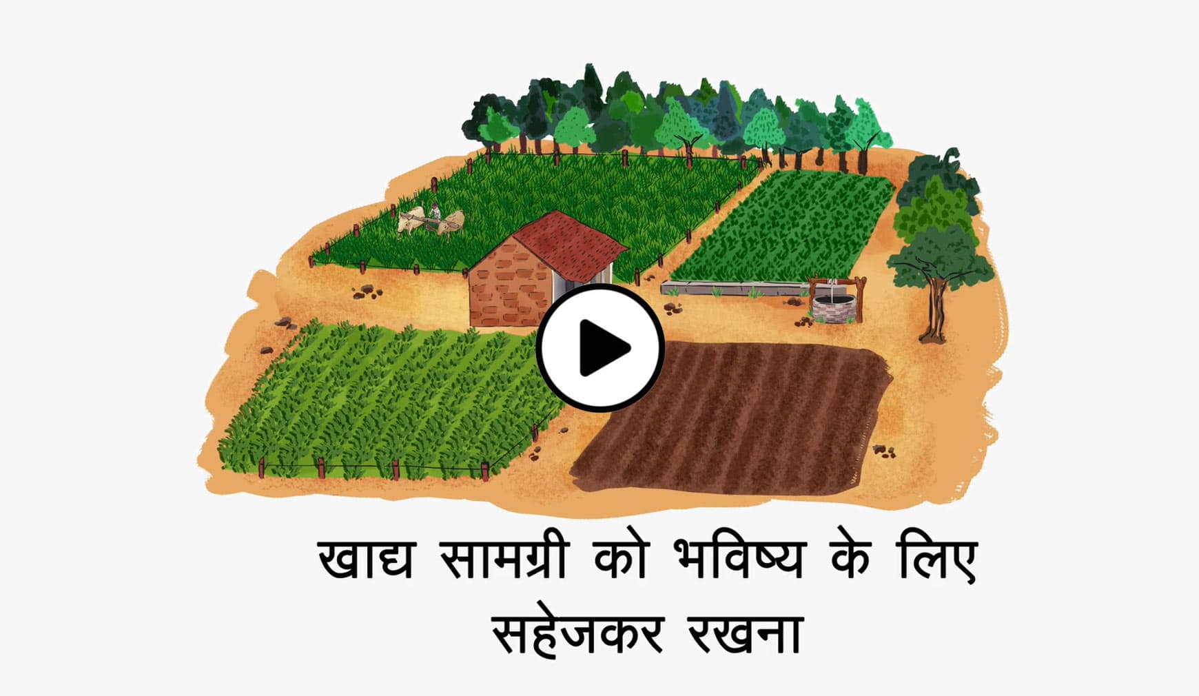 खाद्य सामग्री को भविष्य के लिए सहेजकर रखना