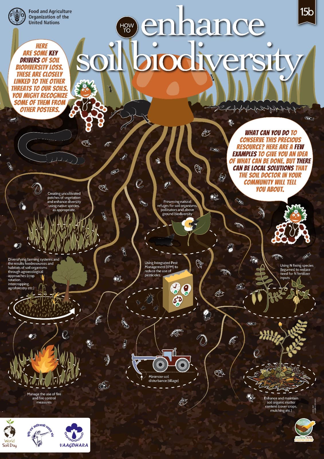 How to Enhance Soil Biodiversity